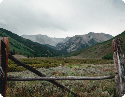 The Colorado mountains